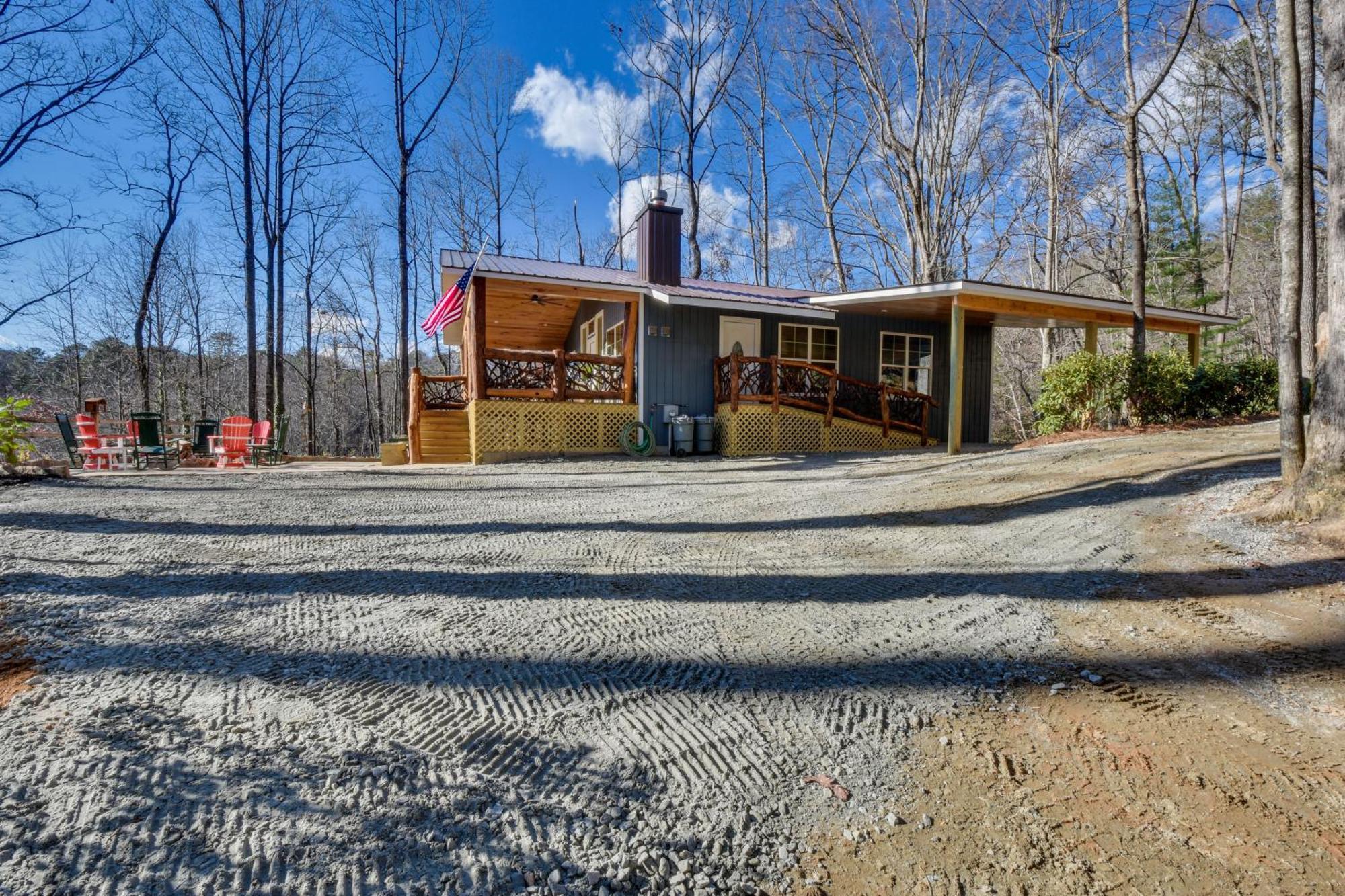 Mountain-View Cabin About 2 Mi To Downtown Clayton!ヴィラ エクステリア 写真